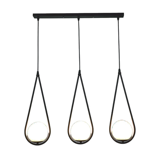 Contemporary Triple Pendant Light - Warm White (PL 8110-03)