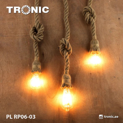 Rope Lamp 3XE27 (PL RP06-03)