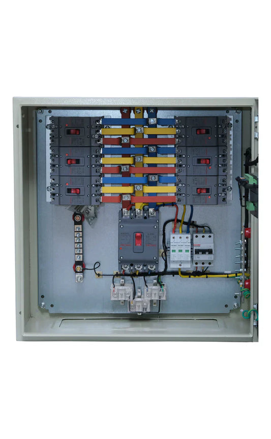 160A 6-Way Three-phase Sub Panel Board