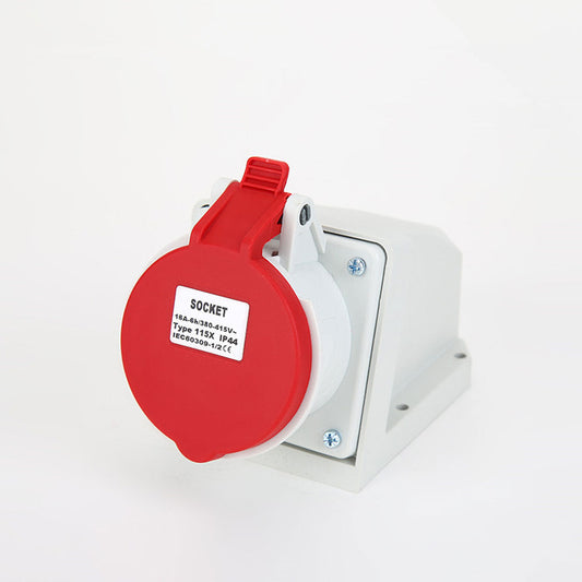 16A 5pin Industrial Wall Socket