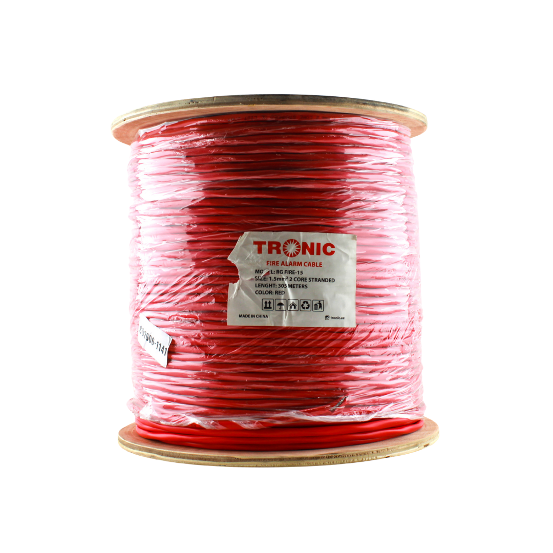 1.5mm 2Core Fire Alarm Cable (RG FIRE-15)