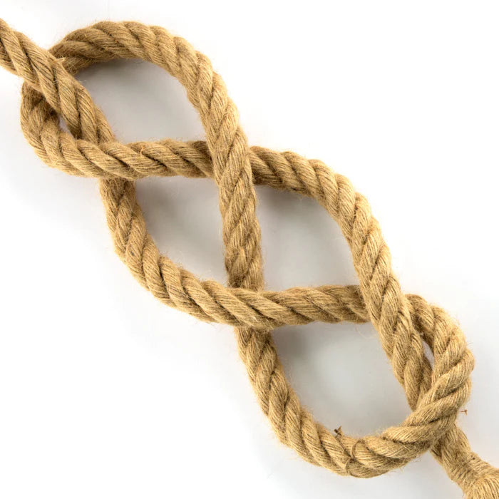 Vintage Sisal Rope Pendant Light - 1.5M Brown (PL RP02-01)