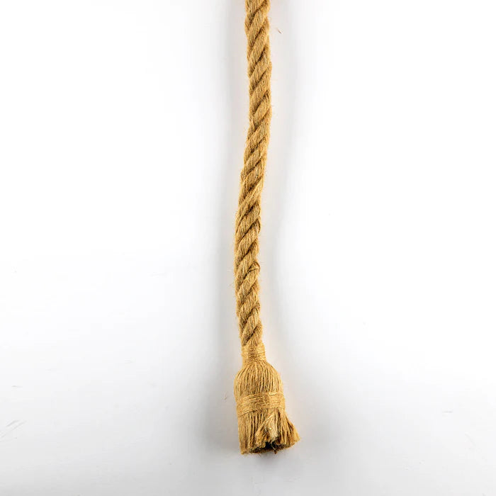 Vintage Sisal Rope Pendant Light - 1.5M Brown (PL RP02-01)