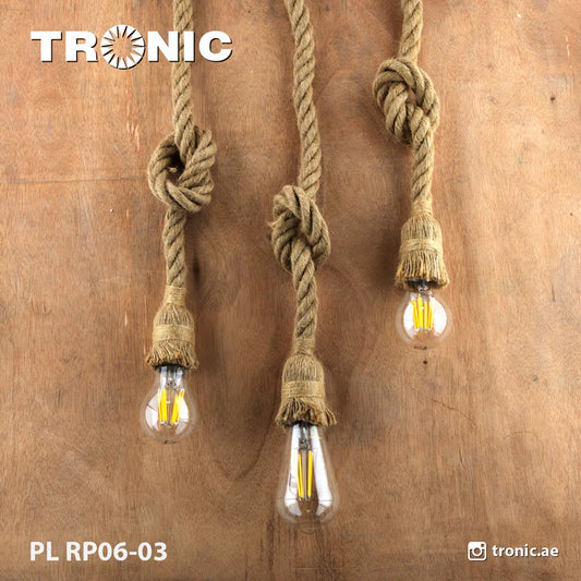 Rope Lamp 3XE27 (PL RP06-03)