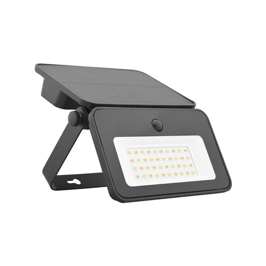 Solar Powered LED Floodlight with Adjustable Panel 7.5 Watt (SL SOLR-07-TC)