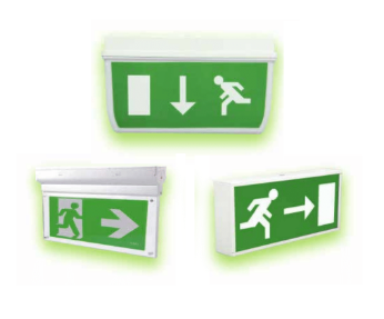Straight Exit Sign