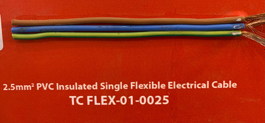 2.5mm 1Core Flexible Power Cable