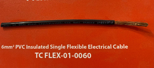 6mm 1Core Flexible Power Cable