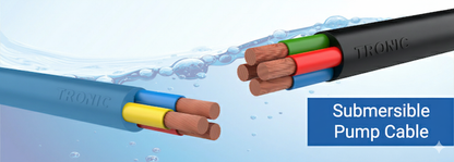 1.5mm 4Core Flexible Power Cable - Submersible (TC FLEX-04-0015-WP-BL)