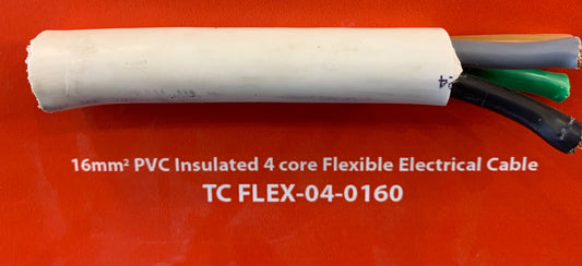 16mm 4Core Flexible Power Cable - (Per m)