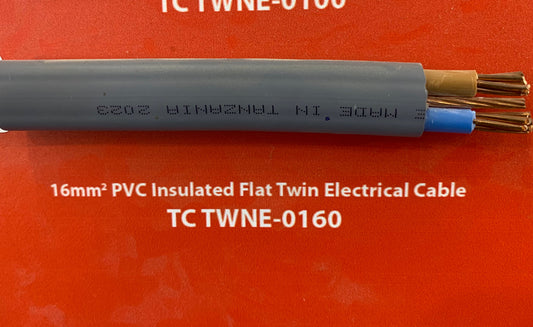 16mm Twin Power Cable - (Per m)