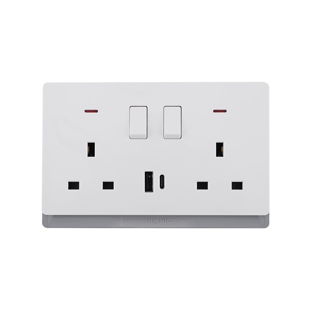 Premium Double Outlet w/USB - TD Range