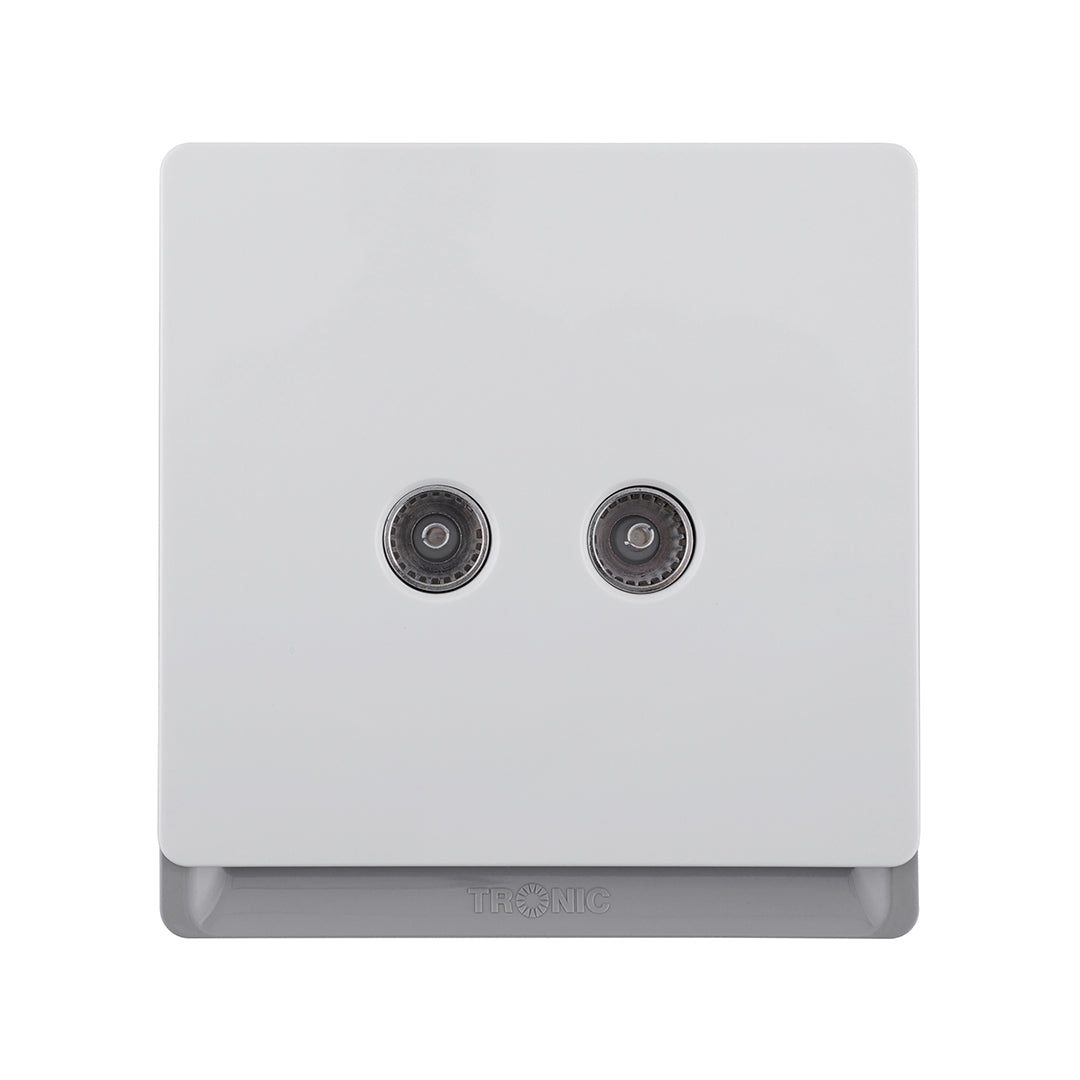 Premium 2Gang TV Socket - TD Range