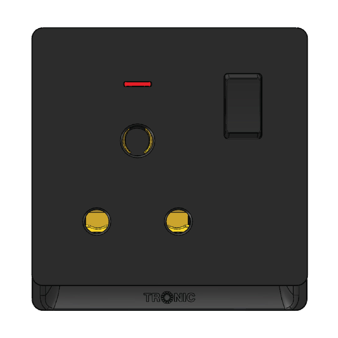 Premium Round Pin Single Outlet - TD Range