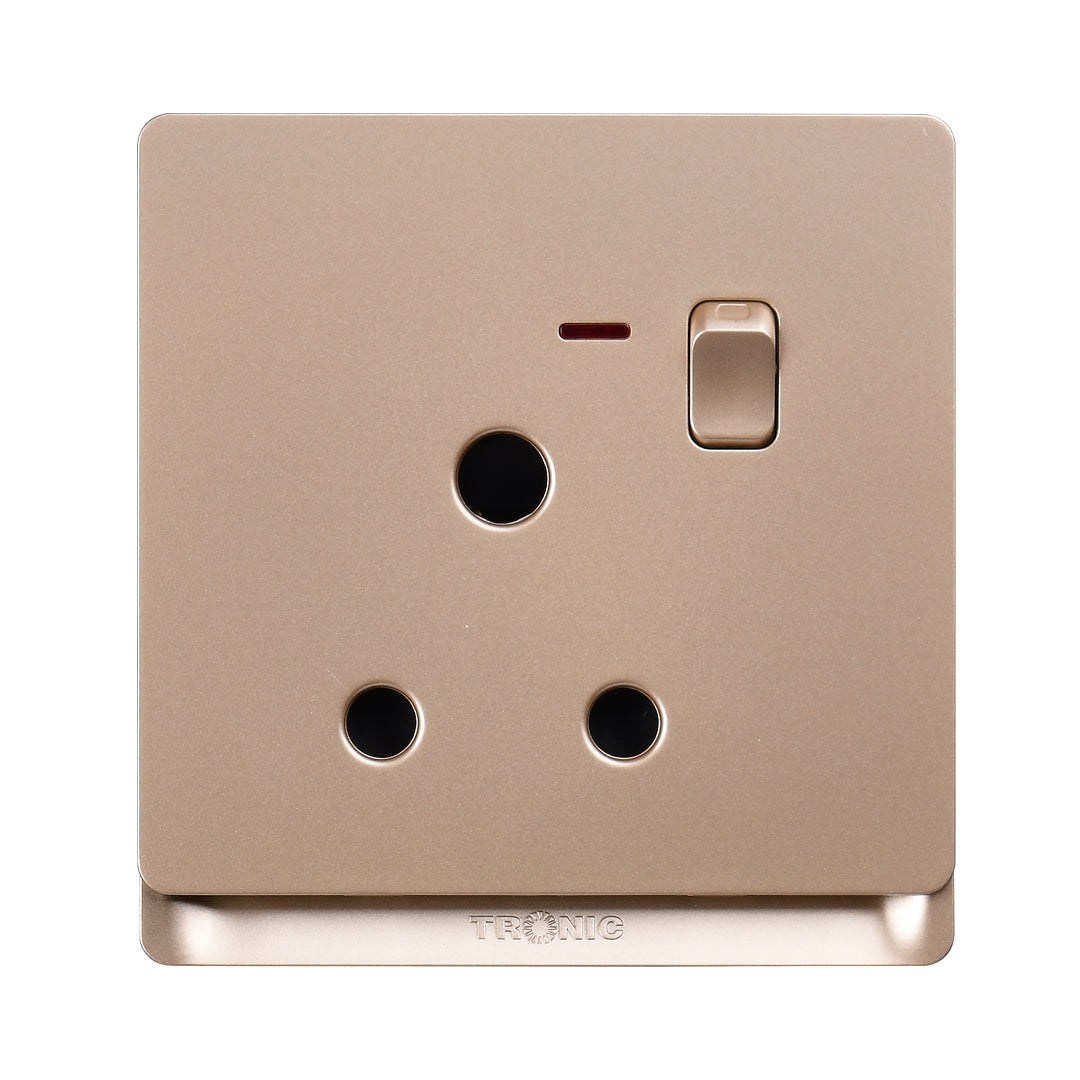 Premium Round Pin Single Outlet - TD Range