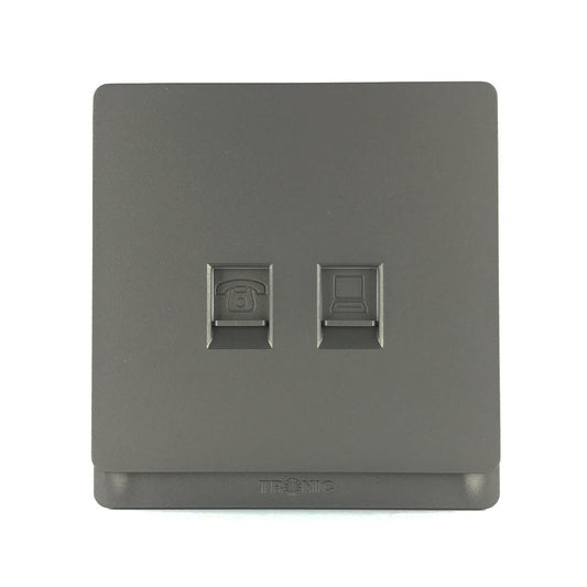 Premium Tel and PC Single Outlet - TD Range