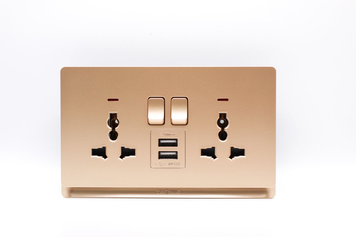 Premium Universal Double Outlet W USB - TD Range