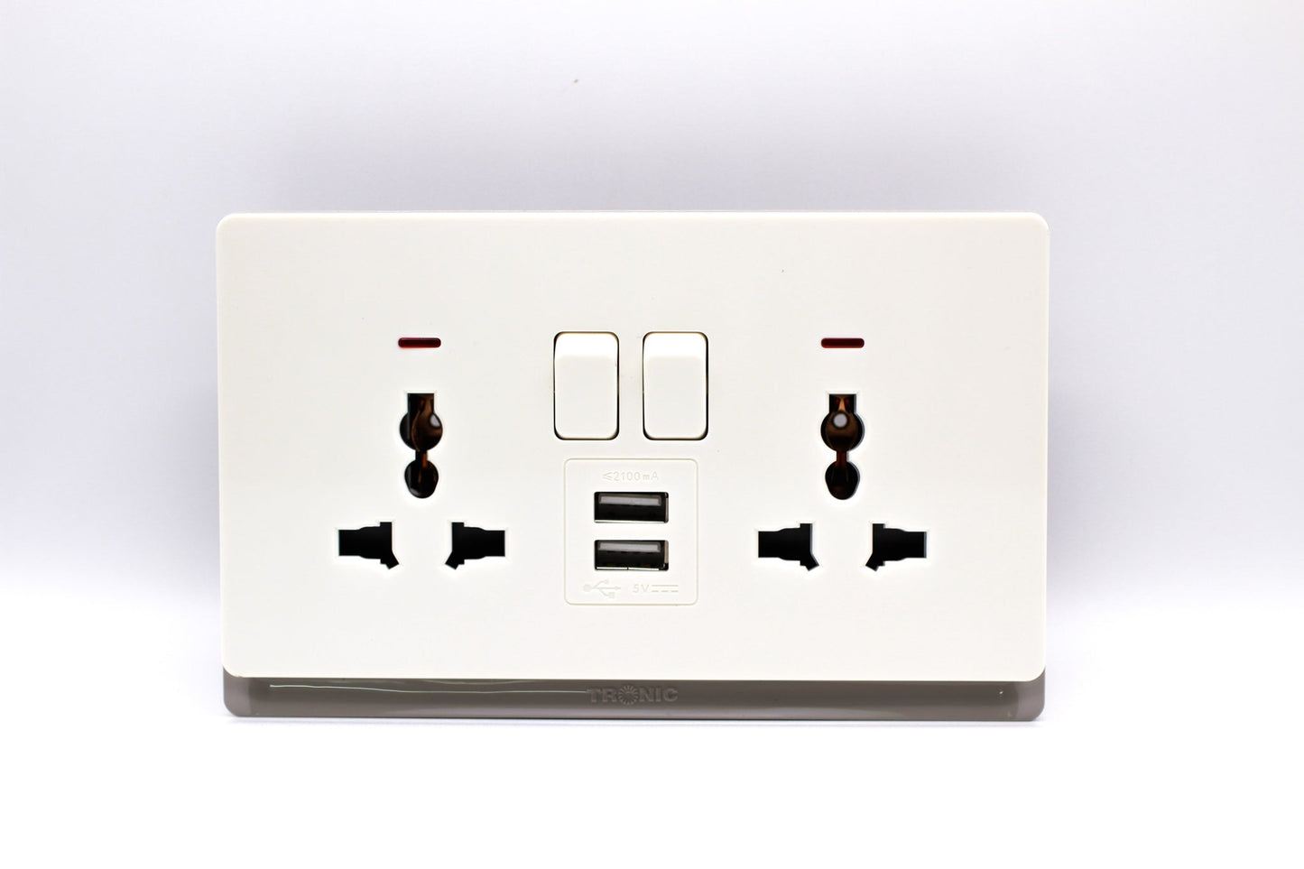 Premium Universal Double Outlet W USB - TD Range