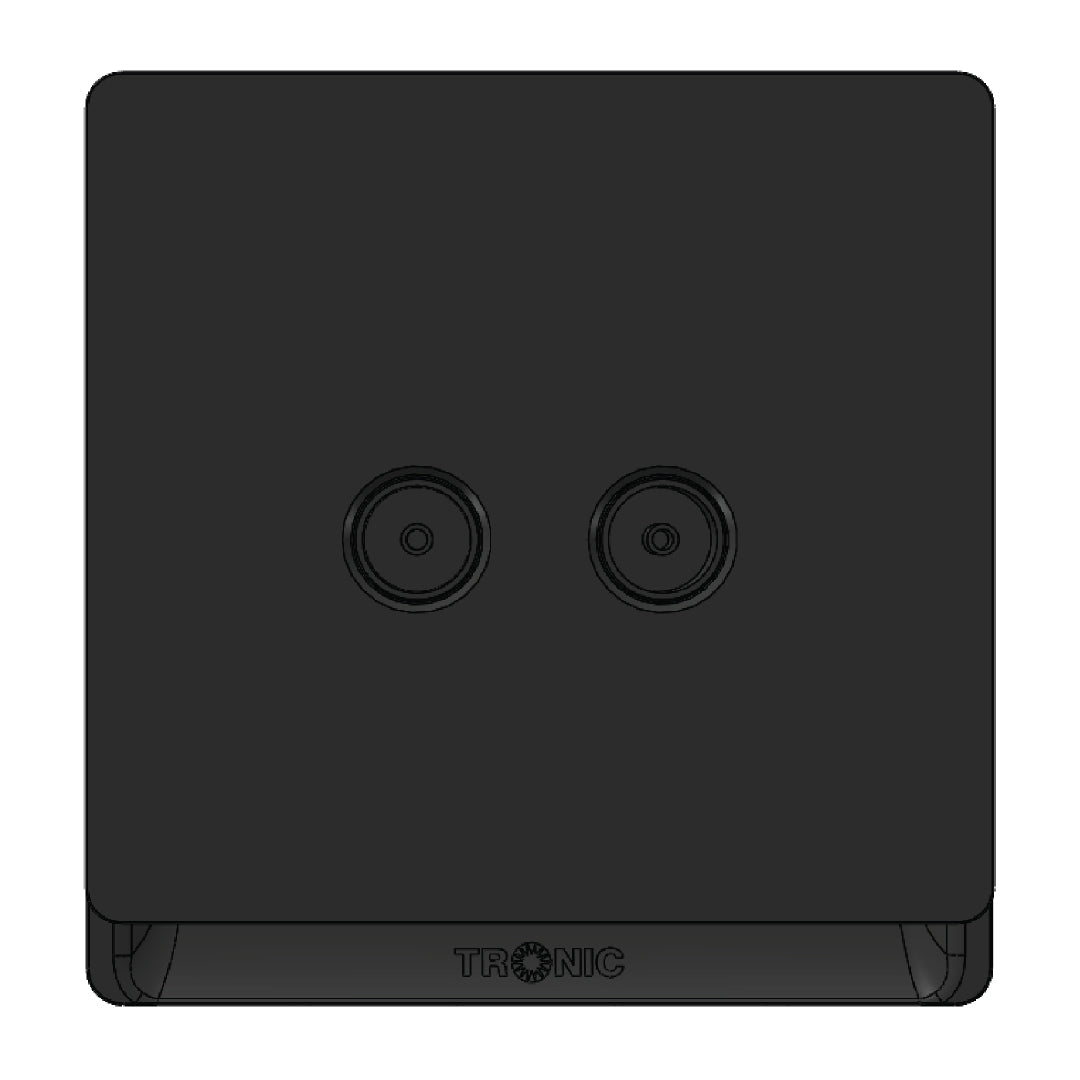 Premium 2Gang TV Socket - TD Range