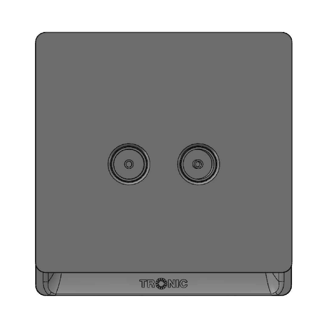 Premium 2Gang TV Socket - TD Range