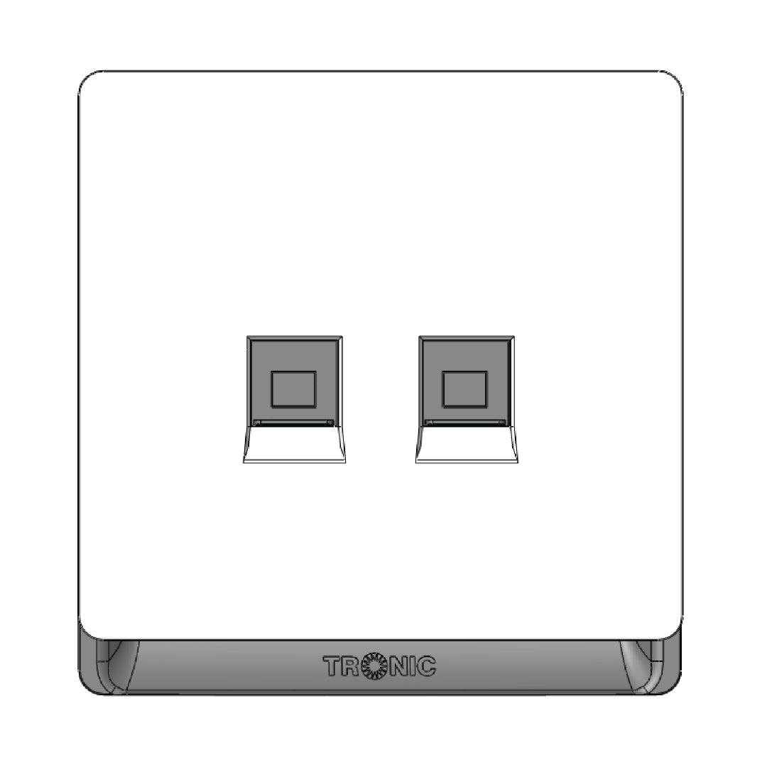Premium CAT6 Double Data Outlet - TD Range