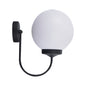 U-Shaped Black Globe Wall Light (TG GLBU-20-10-8)