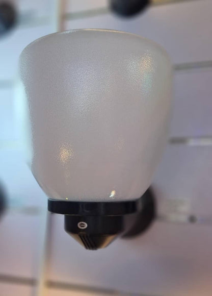 White Tinted Glass Wall Light (TG MONN-25-10-3B)