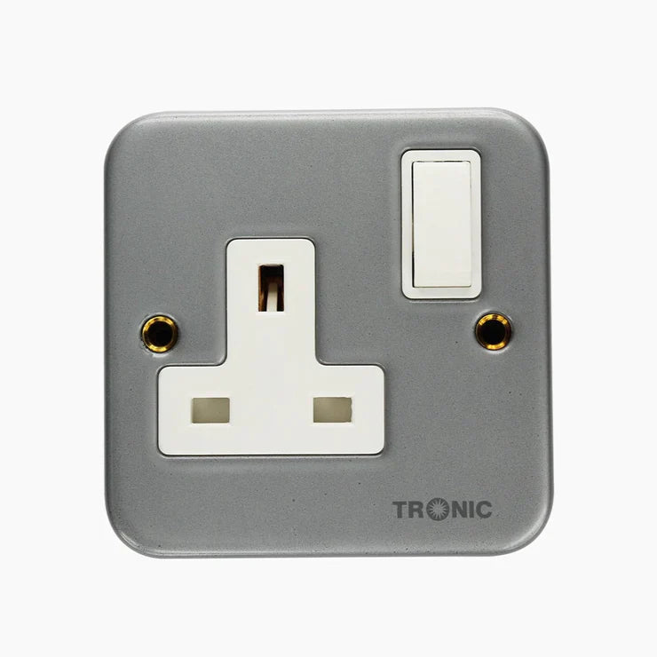 Premium Metal Single Outlet