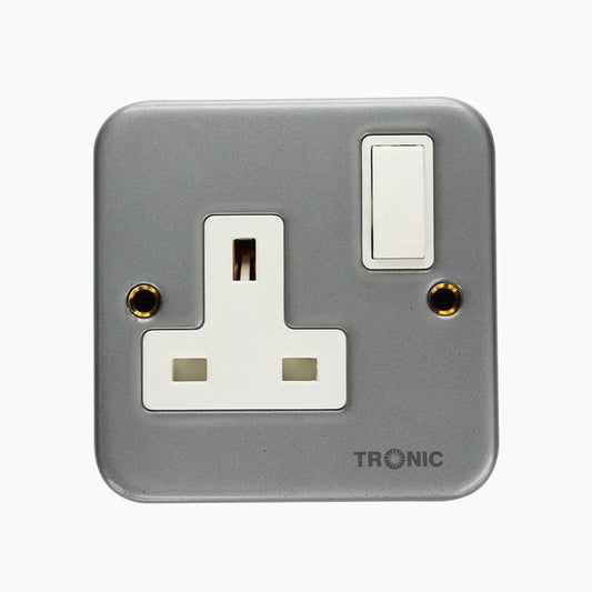 Premium Metal Single Outlet