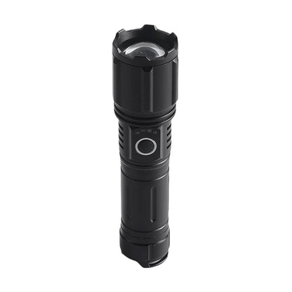 Rechargeable LED Flashlight – 800 Lumens, Zoom, Long-Distance Beam (TO 0800-02)