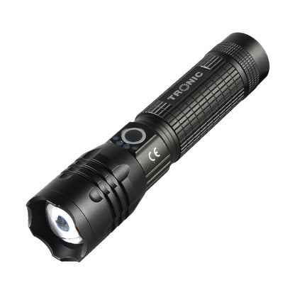 Zoomable LED Torch 1200L Flashlight w Type C (TO 1200-UC)