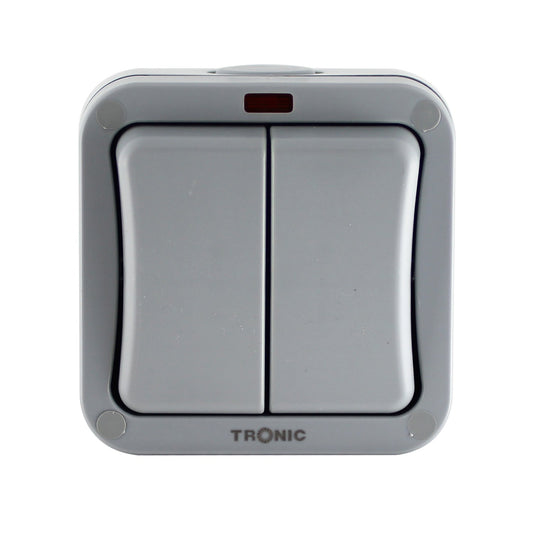 2Gang 2Way Waterproof Switch