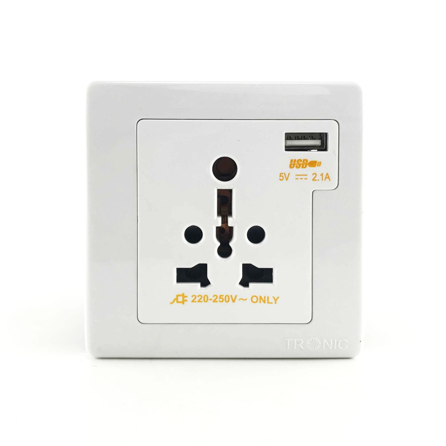 Universal Single Outlet w/USB