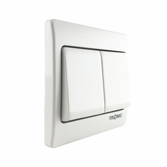 2Gang 2Way Big Button Switch (TR 5122-BR)