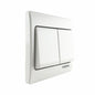 2Gang 2Way Big Button Switch (TR 5122-BR)