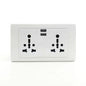 Universal Double Outlet w/2 USB