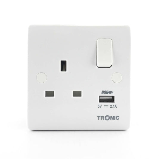 Single Outlet w/USB