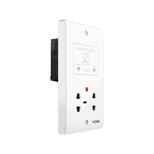 Shaver Double Outlet