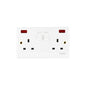 Double Outlet w/Neon