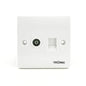 RJ11 And TV Single Outlet