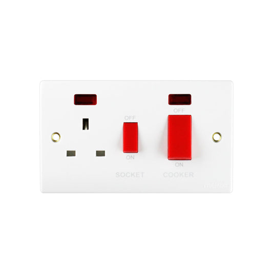 Cooker Control Unit w/Outlet