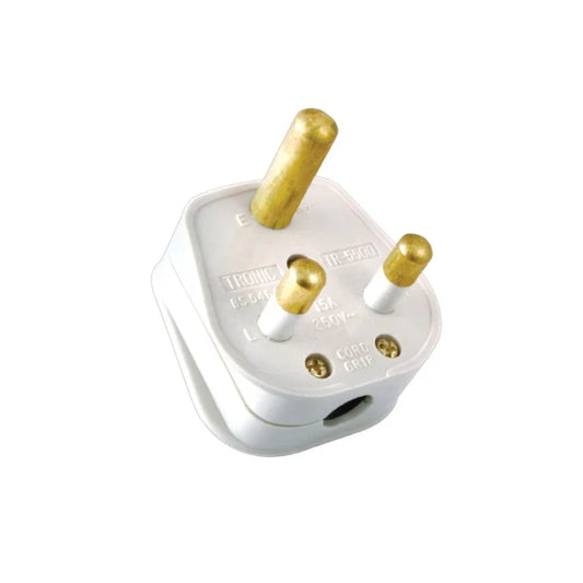15A Round Top Plug