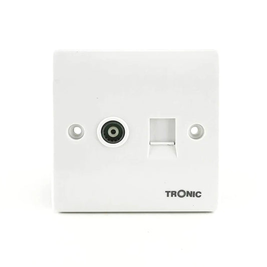 1Gang TV And Data Single Outlet