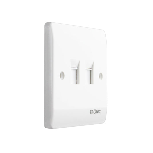 RJ11 And RJ45 Telephone Single Outlet