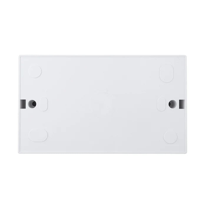 PVC Cavity Box – 2 Gang, 29mm Deep (TR CB36)