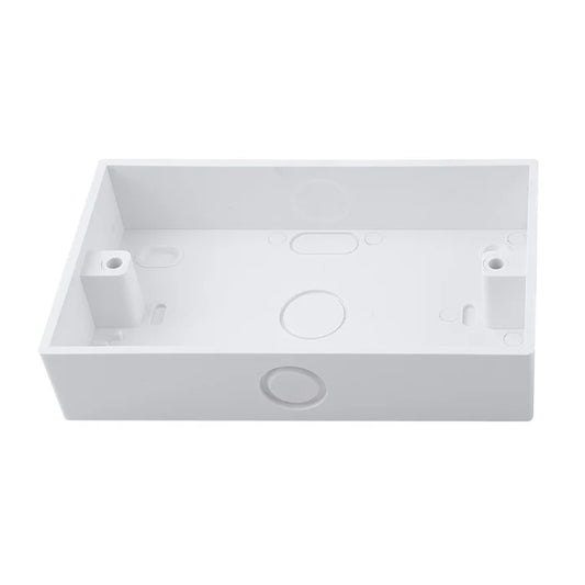 PVC Cavity Box – 2 Gang, 29mm Deep (TR CB36)