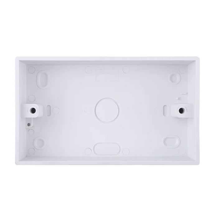PVC Cavity Box – 2 Gang, 29mm Deep (TR CB36)