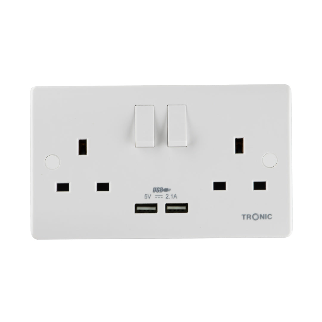 Double Outlet w/2 USB