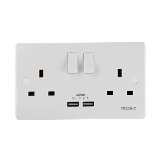 Double Outlet w/2 USB
