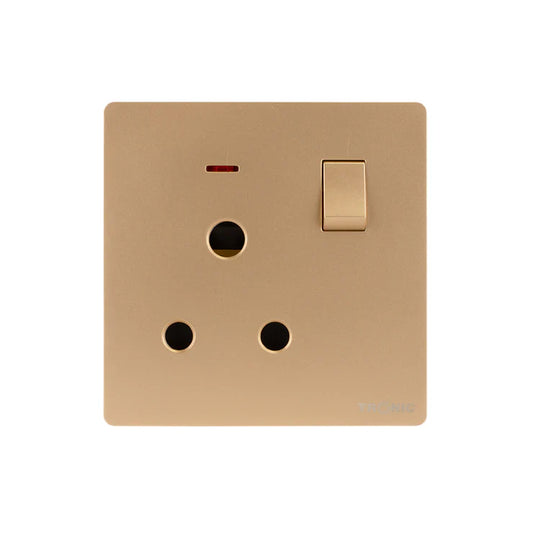 Premium Round Pin Single Outlet - TS Range